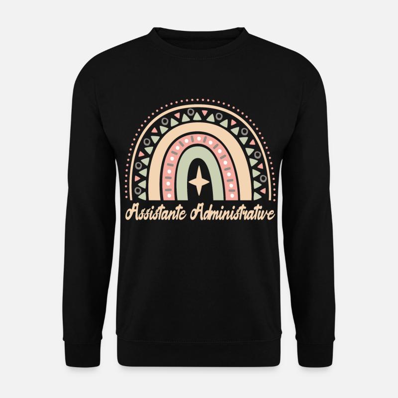 Cadeau Assistante administratif. assistante. - Sweat-shirt Unisexe - noir