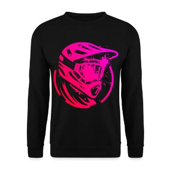 Cyclisme VTT VTT Hommes Cyclistes - Sweat-shirt Unisexe - noir - Devant - Alina (178cm) & Michal (187cm)