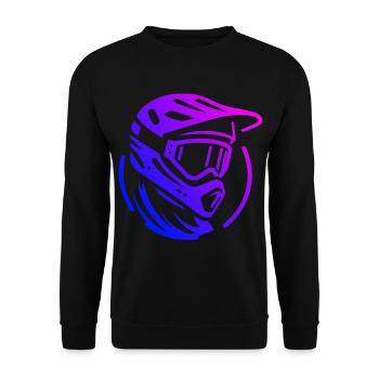 Cyclisme VTT Homme Cyclisme VTT - Sweat-shirt Unisexe - noir - Devant - Alina (178cm) & Michal (187cm)