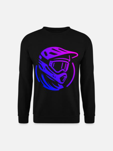 Radsport Herren Mountainbike Radfahren MTB - Unisex Pullover - Schwarz