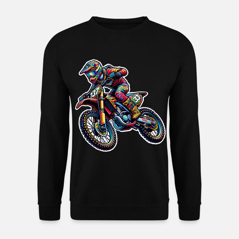 Motocross - Unisex Sweatshirt - black
