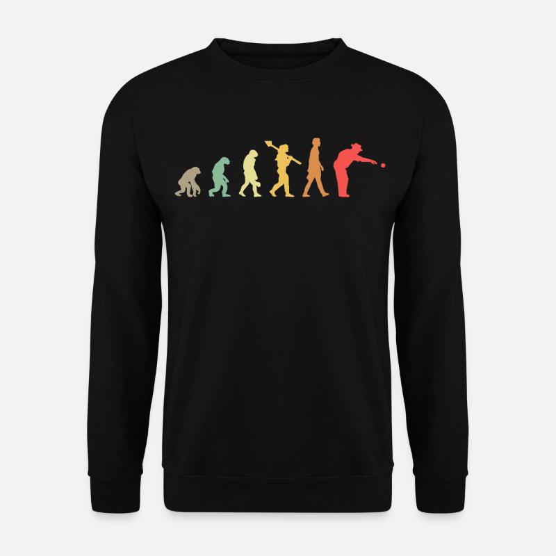 Evolution Boule  - Unisex Pullover - Schwarz