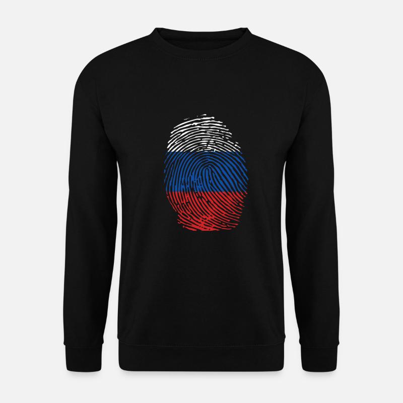 Russland - Unisex Pullover - Schwarz