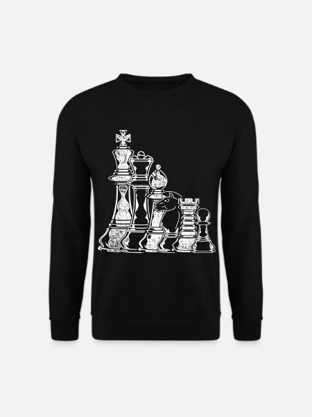 Schach - Unisex Pullover - Schwarz