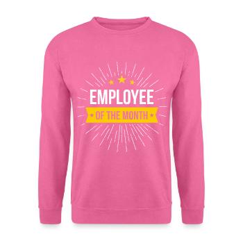 Mitarbeiter des Monats - Unisex Pullover - Pink - Vorne
