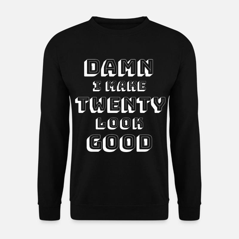 20th birthday - Unisex Sweatshirt - black