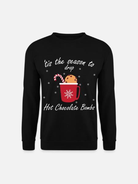 Weihnachten Weihnachtsmann Geschenke - Unisex Pullover - Schwarz
