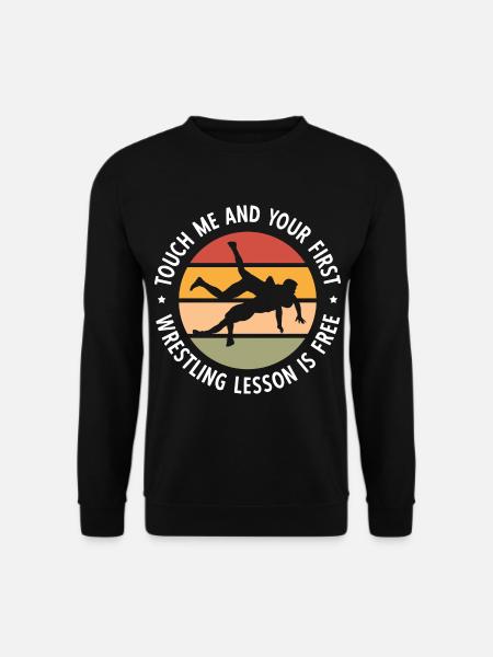 Grappling Martial Arts Wrestling - Unisex Pullover - Schwarz