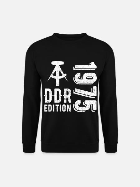 DDR 1975 Edition Geschenk - Unisex Pullover - Schwarz