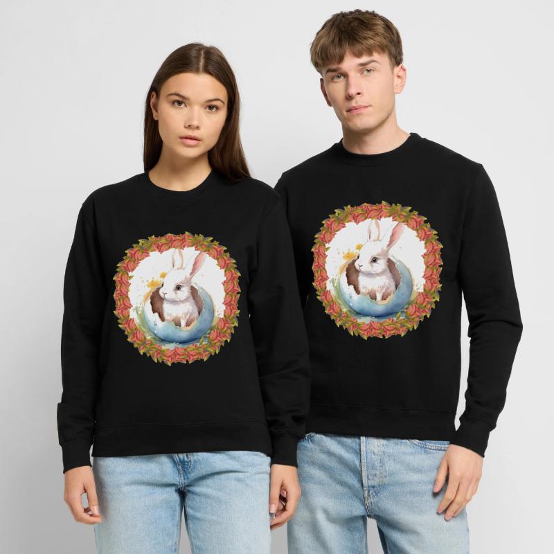Easter Bunny Easter Egg Easter Bunny Bunny Rabbit Egg Unisex Sweatshirt