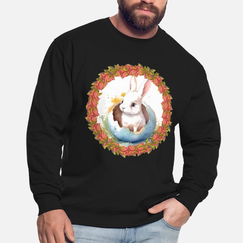 Easter Bunny Easter Egg Easter Bunny Bunny Rabbit Egg Unisex Sweatshirt