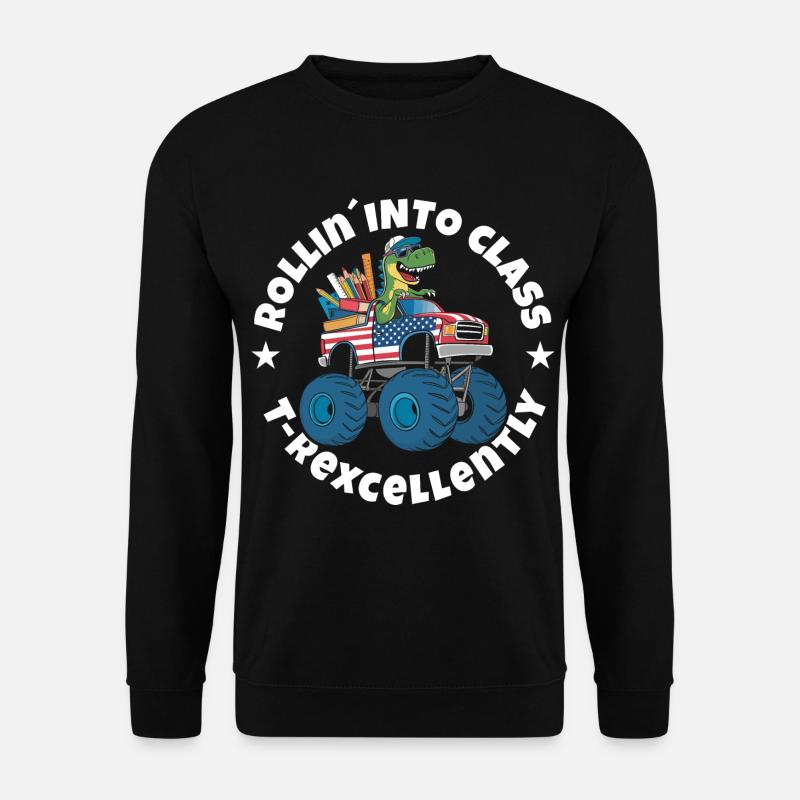 Trex Einschulung - Unisex Pullover - Schwarz