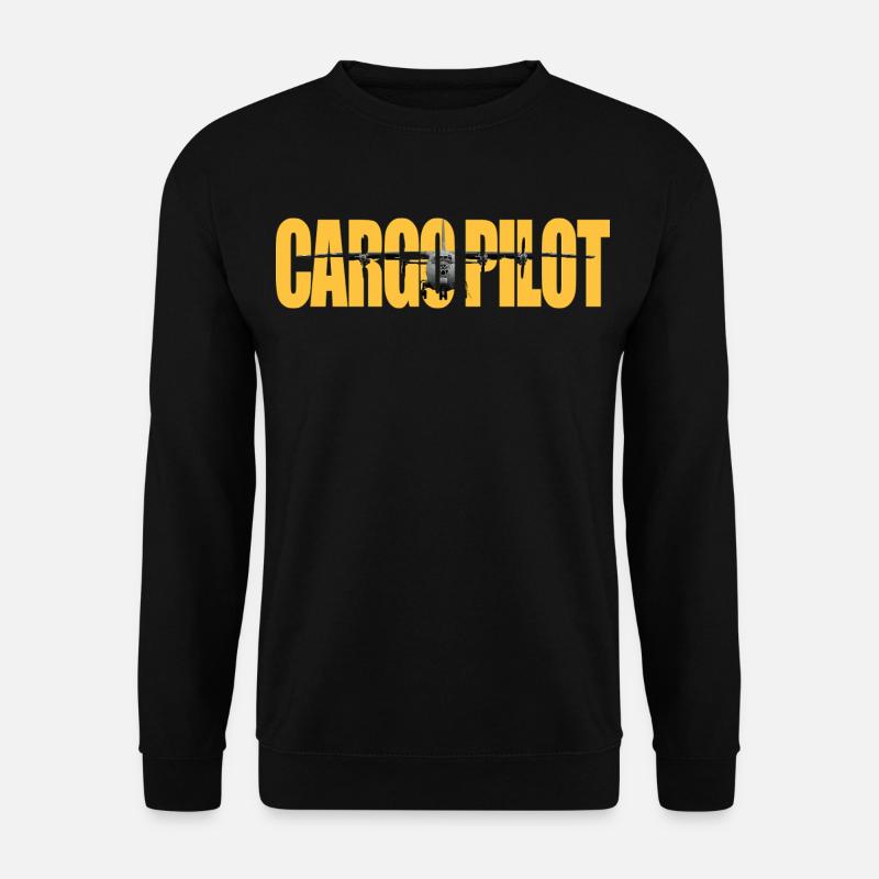 Cargo pilot An-12 - Unisex Sweatshirt - black