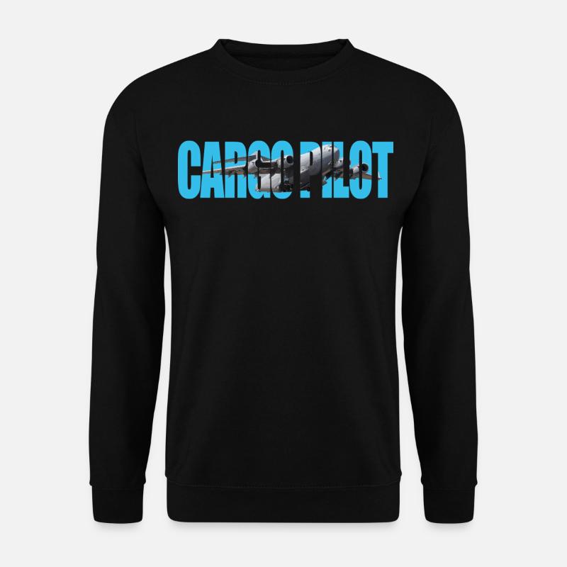 Cargo pilot C-17 - Unisex Pullover - Schwarz