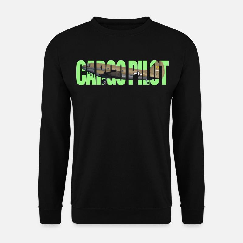 Cargo pilot C-46 - Unisex Sweatshirt - black