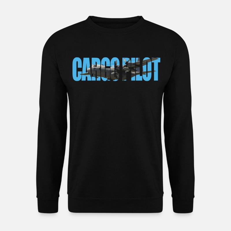 Cargo pilot C-130 - Unisex Sweatshirt - black