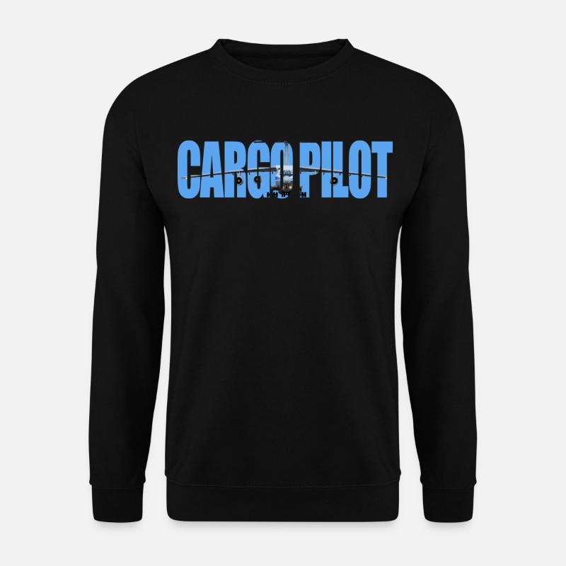 Cargo pilot IL-76 - Unisex Sweatshirt - black