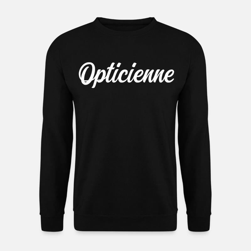 Optician - Unisex Sweatshirt - black