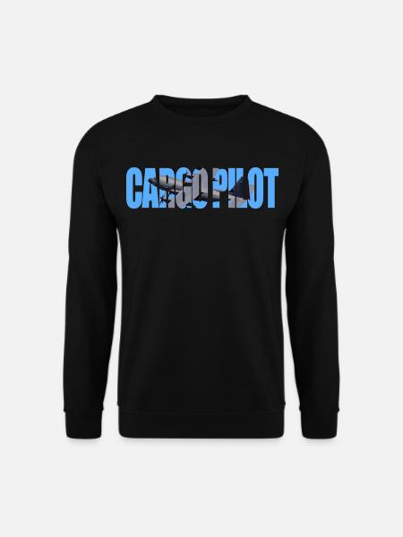 Cargo Pilot C-130 - Unisex Pullover - Schwarz