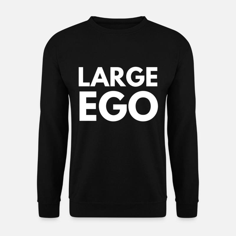 large ego - Unisex Pullover - Schwarz
