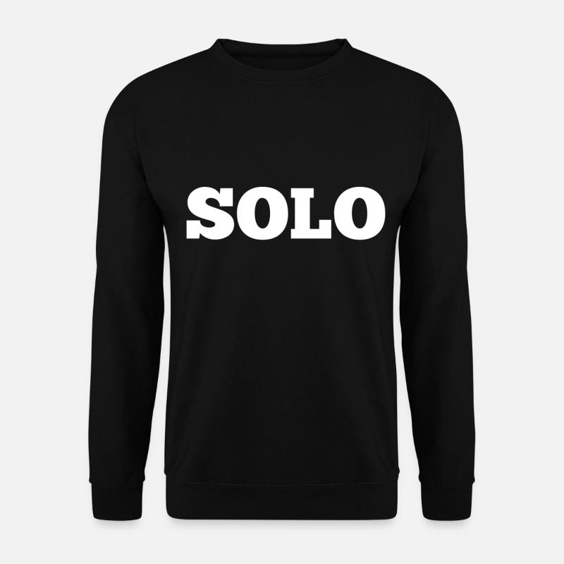 solo - Unisex Sweatshirt - black