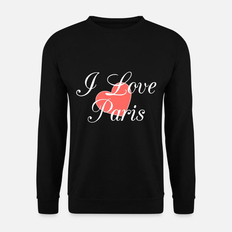 i love paris - Unisex Sweatshirt - black
