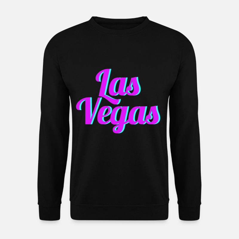 LAS VEGAS - Unisex Pullover - Schwarz