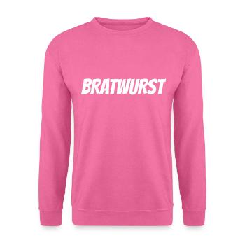 Bratwurst - Unisex Pullover - Pink - Vorne