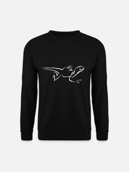 lizard - Unisex Sweatshirt - black