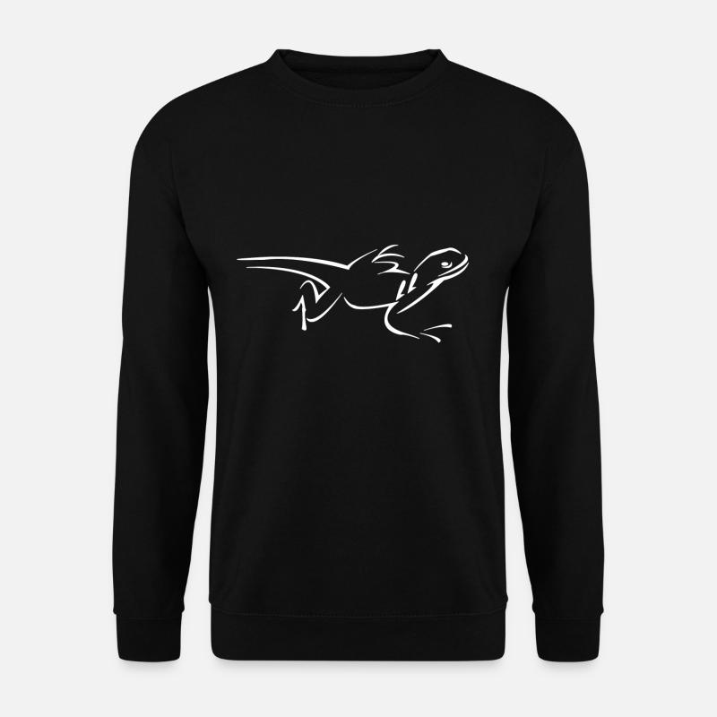 lizard - Unisex Sweatshirt - black
