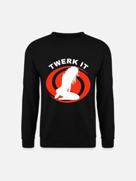 Twerk it - Sweat-shirt Unisexe - noir