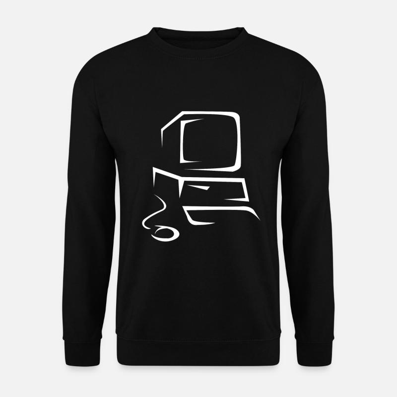 Old computer - Unisex Sweatshirt - black