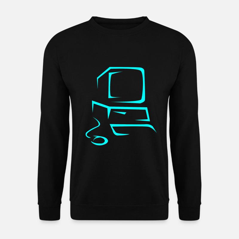 Computer - Unisex Pullover - Schwarz