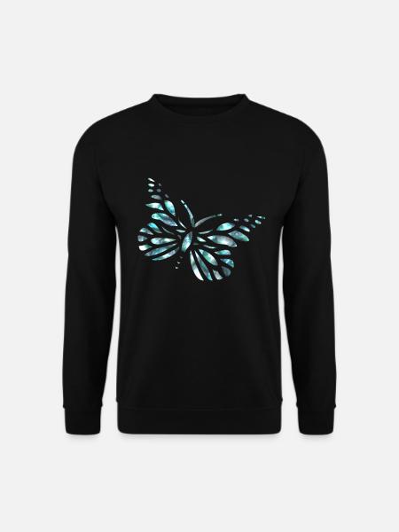 Schmetterling Diamanten - Unisex Pullover - Schwarz
