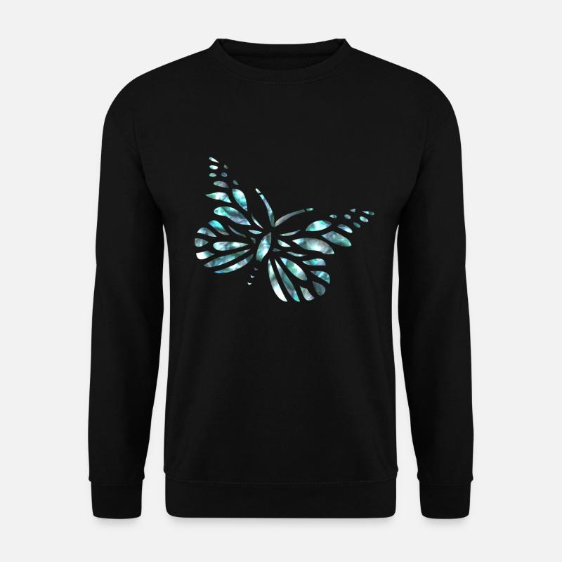 Schmetterling Diamanten - Unisex Pullover - Schwarz