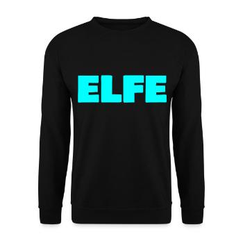 Elfe - Unisex Pullover - Schwarz - Vorne - Alina (178cm) & Michal (187cm)