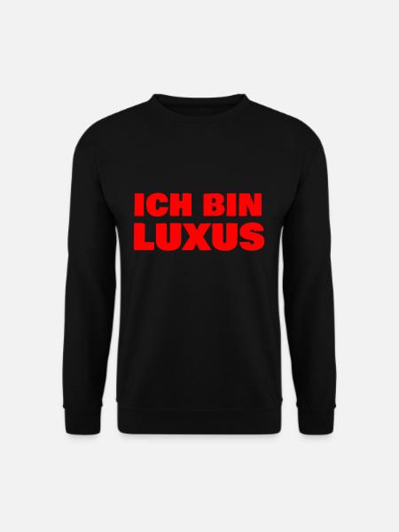 I am luxury - Unisex Sweatshirt - black