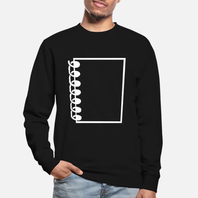 Bloc-notes Sweat-shirt Unisexe