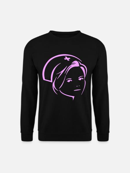 infirmière - Sweat-shirt Unisexe - noir