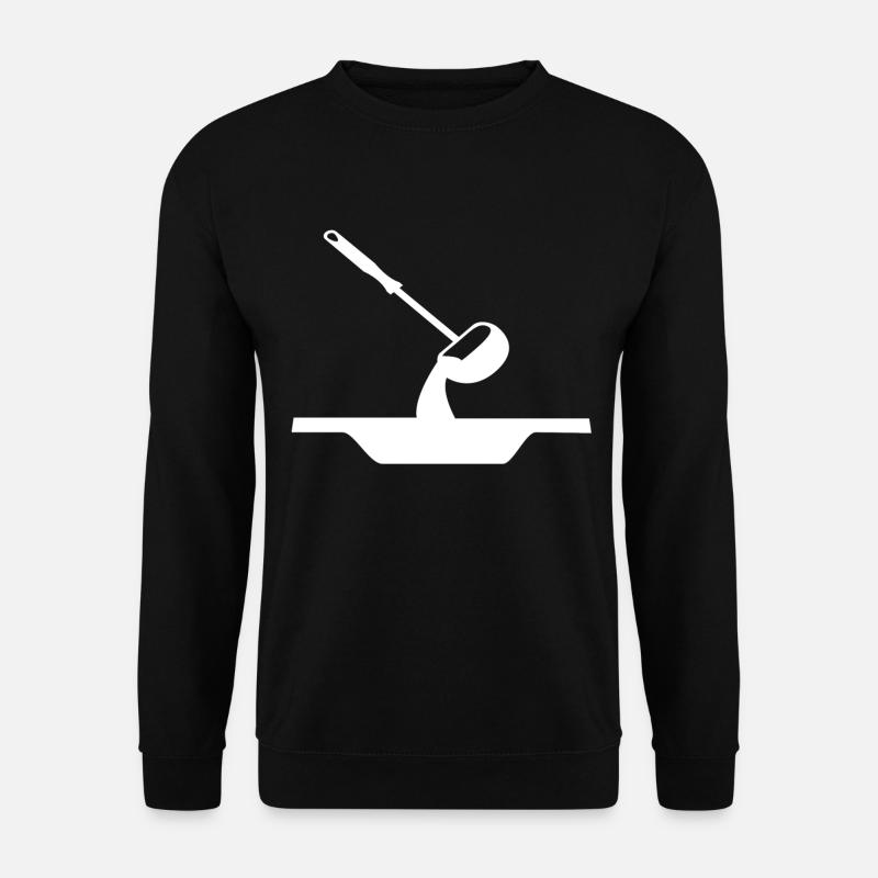 Cuillère à soupe - Sweat-shirt Unisexe - noir