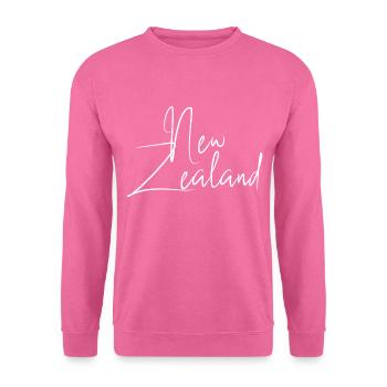 Nouvelle-Zélande - Sweat-shirt Unisexe - rose - Devant