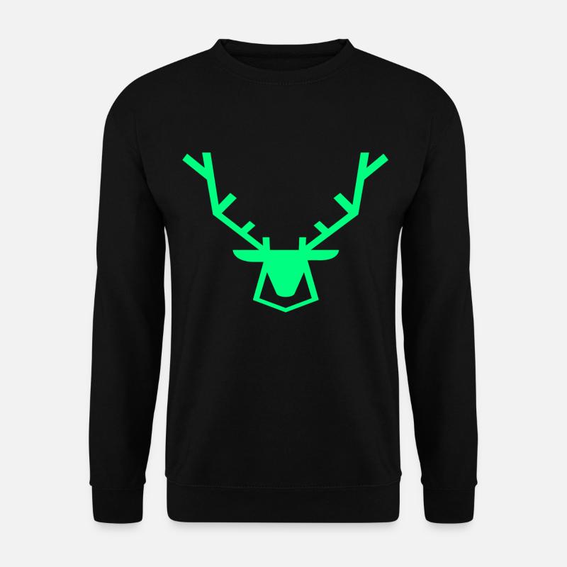 deer - Unisex Sweatshirt - black