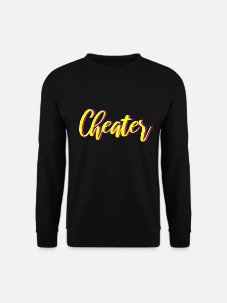cheater - Unisex Sweatshirt - black