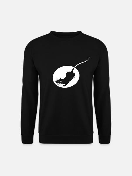 Ratte - Unisex Pullover - Schwarz