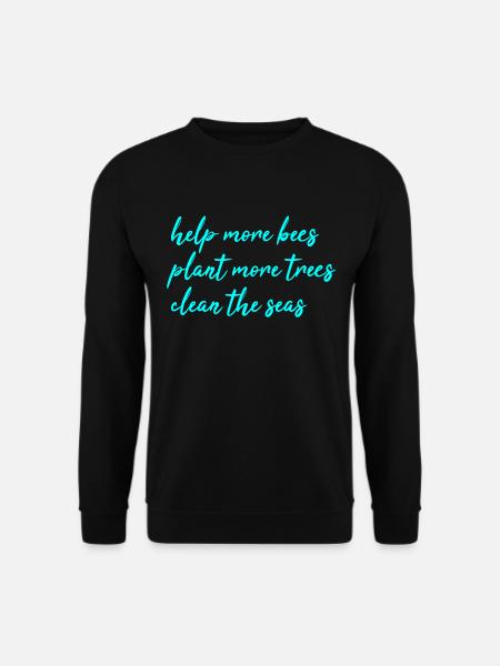 nature conservation - Unisex Sweatshirt - black