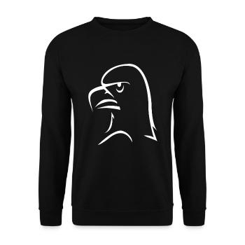 aigle - Sweat-shirt Unisexe - noir - Devant - Alina (178cm) & Michal (187cm)