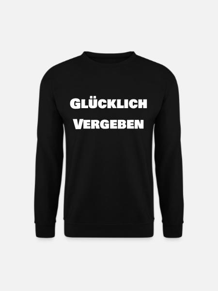 Glücklich Vergeben - Unisex Pullover - Schwarz