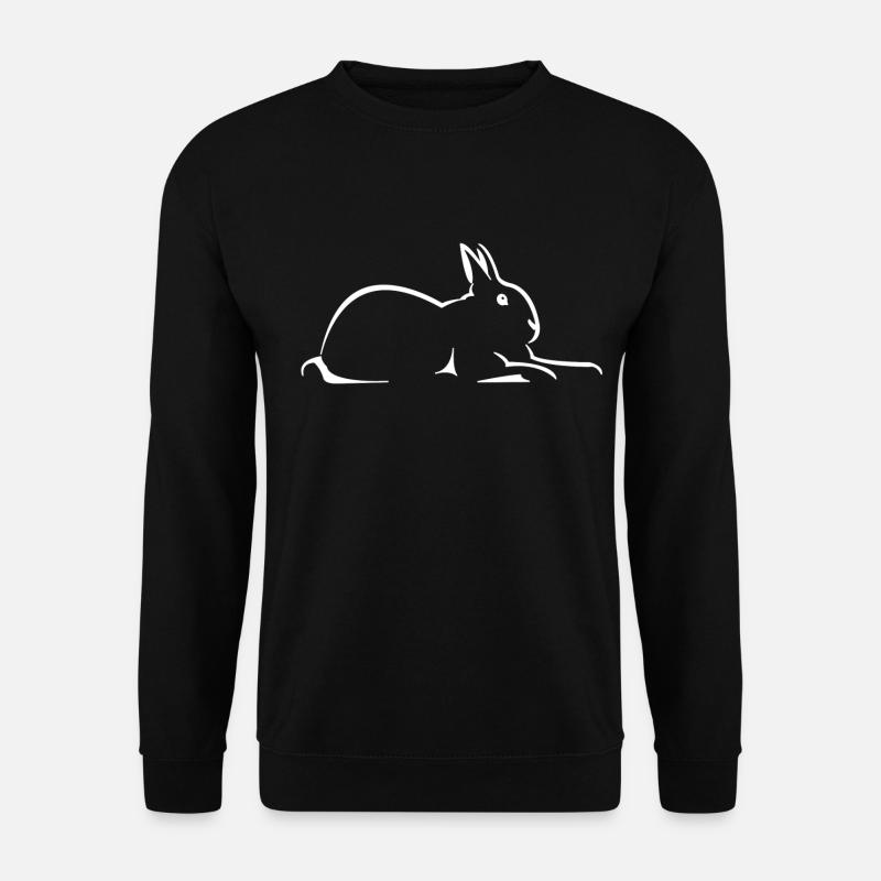 Rabbit - Unisex Sweatshirt - black