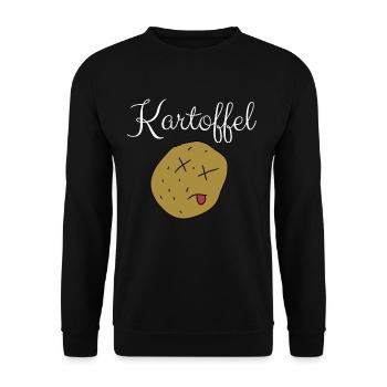 Kartoffel - Unisex Pullover - Schwarz - Vorne - Alina (178cm) & Michal (187cm)