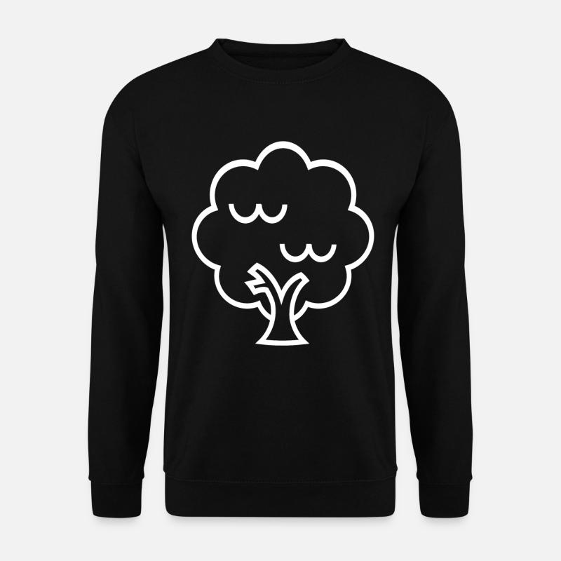Baum Tree - Unisex Pullover - Schwarz